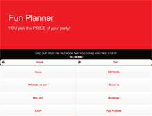 Tablet Screenshot of funplanner.org